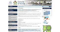 Desktop Screenshot of comune.formia.lt.it